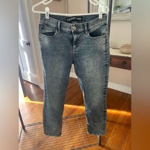 Express Jeans, Size 8 Short, Skinny Mid-Rise